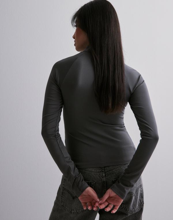 Nelly - Grå - Full Zip Top 