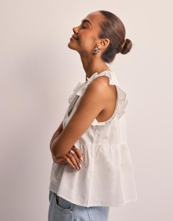 Selected Femme - Vit - Slfblair-Ida Sl Top Noos 
