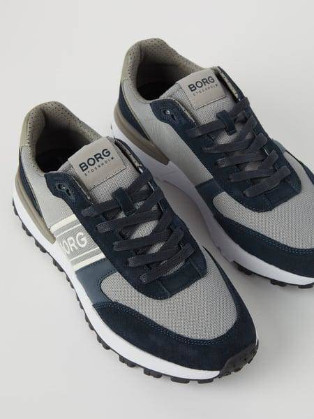 Björn Borg Men's Sneakers R2400 Suede Marinblå, 46 