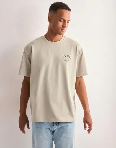 Les Deux Passion T-Shirt T-shirts med tryck Beige 