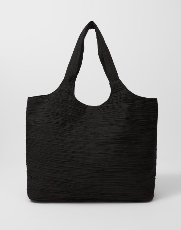 Pieces - Svart - Pcflora Large Shopper 