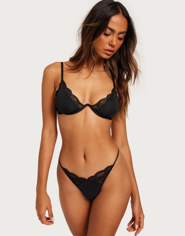 Nelly - Svart - Reframe Wire Bra 
