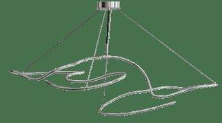 101 Copenhagen Ghost Chandelier big taklampa Chrome 