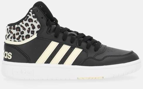 Hoops 3.0 Mid W, Cblack/Cwhite/Ftwwht, 38 