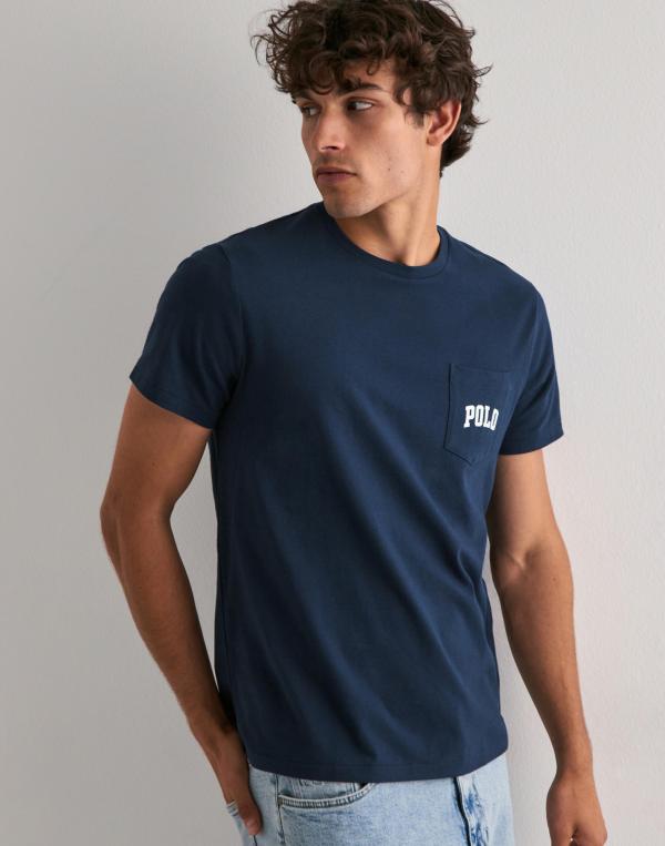 Polo Ralph Lauren SSCNPKTM12-Short Sleeve-T-Shirt T-shirts med tryck Blå 