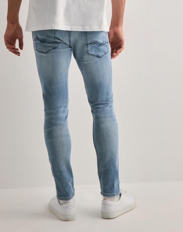 Replay ANBASS Trousers Skinny jeans Blå 