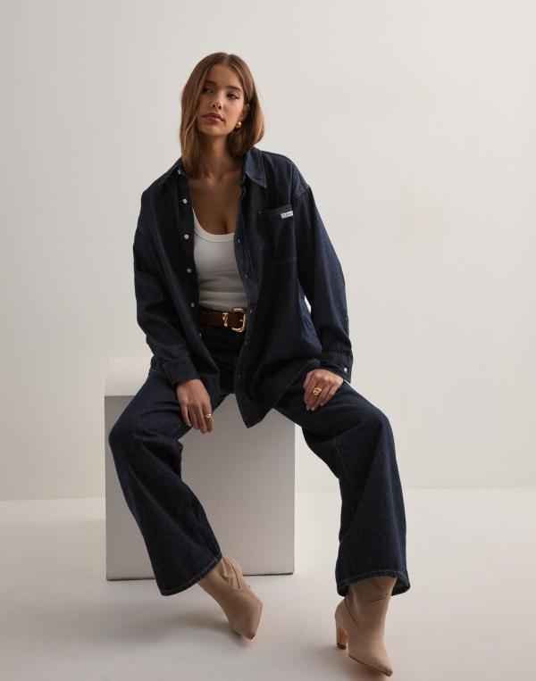 Calvin Klein Jeans - Blå - Oversized Ls Denim Shirt 