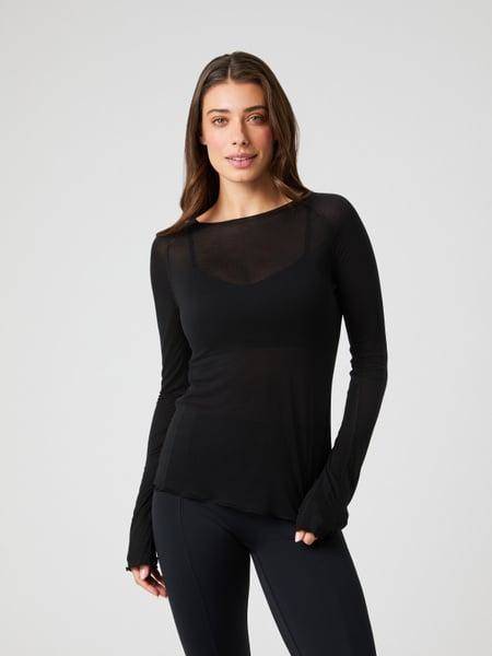 Björn Borg Studio Light Long Sleeve Top Svart, XXL 