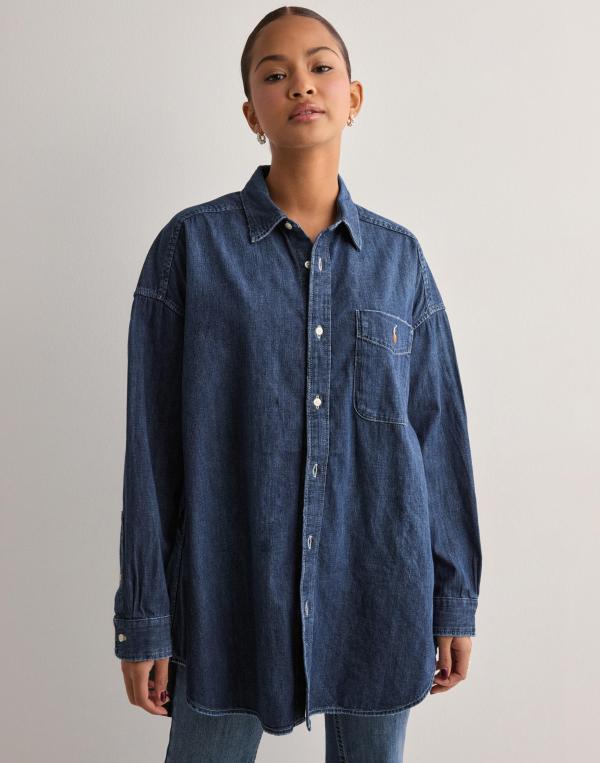 Polo Ralph Lauren - - Smck St-Long Sleeve-Button Front Shirt 