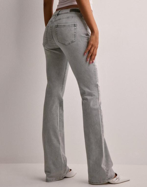 Only - Grå - Onlblush Lw Flared Dnm TAI257 