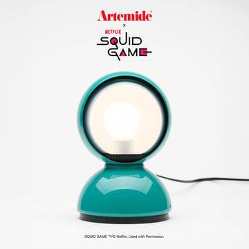 Artemide Eclisse x Squid Game bordslampa Special Edition Player 