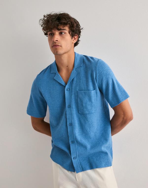 Samsøe Samsøe Salarry Shirt 15626 Kortärmade skjortor Blå 
