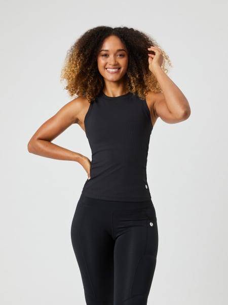 Björn Borg Ace Pocket Ribbed Tank Top Svart, XXL 