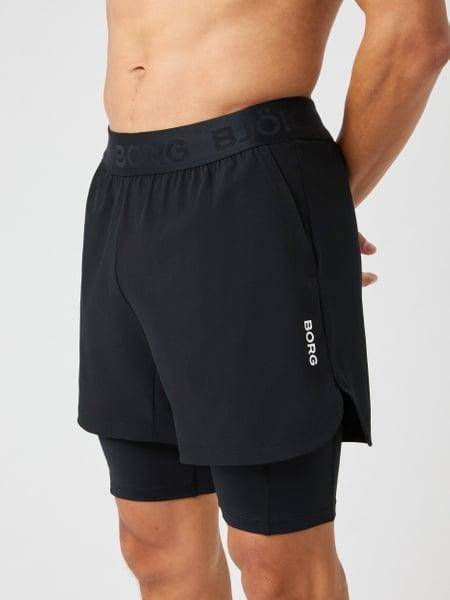 Björn Borg Borg 2 In 1 Shorts Svart, XXL 