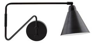 House Doctor Game vägglampa svart stor, 70 cm 