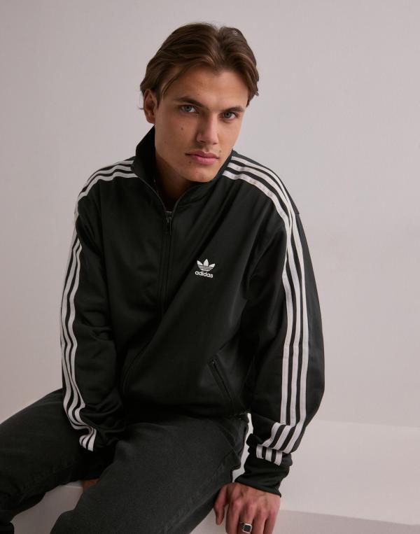 Adidas Originals Fbird Tt Hoodies med dragkedja Svart 