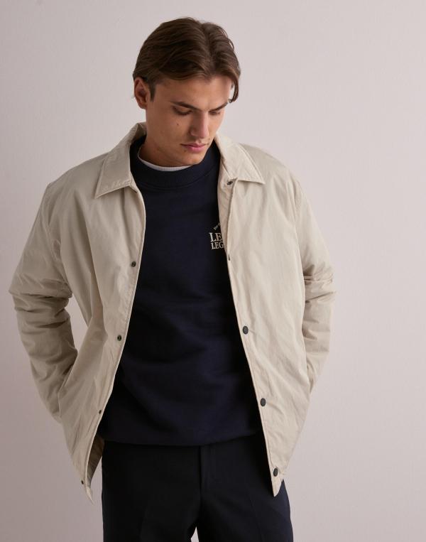 J Lindeberg Tibor Tech Overshirt Skjortjackor Beige 
