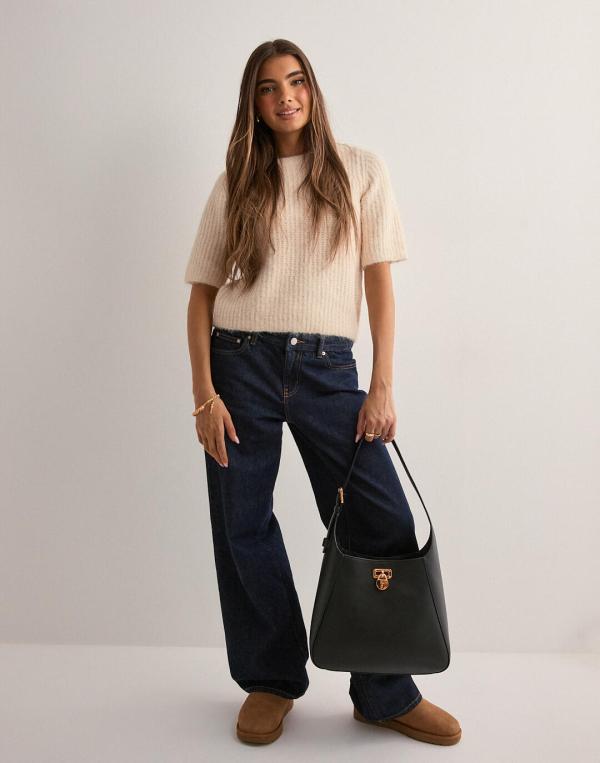 Lauren Ralph Lauren - Svart - Tanner Lg Sh-Shoulder Bag-Large 
