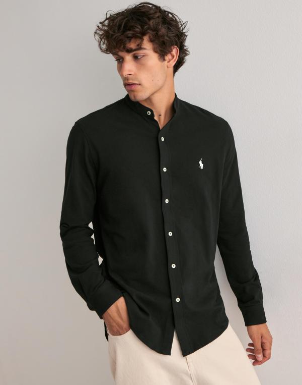Polo Ralph Lauren Polo LS Sport Shirt Enfärgade skjortor Svart 
