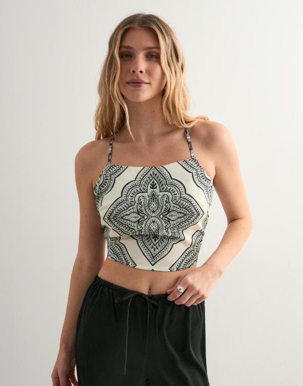 Only - Multi/Mönstrad - Onlhairon Singlet Wvn 