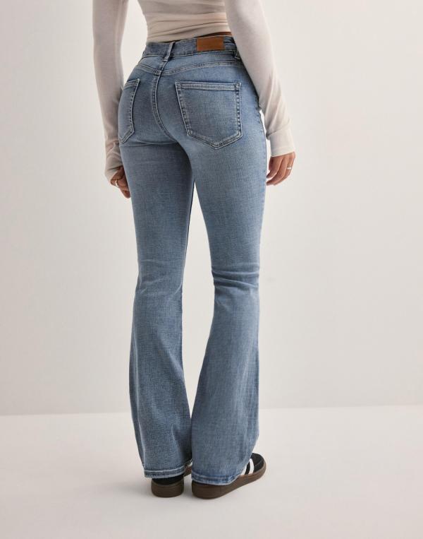 Vero Moda - Blå - Vmflash Mr Flared Jeans LI371 Ga No 