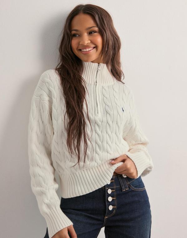 Polo Ralph Lauren - Vit - Cttncblhzpo-Long Sleeve-Pullover 