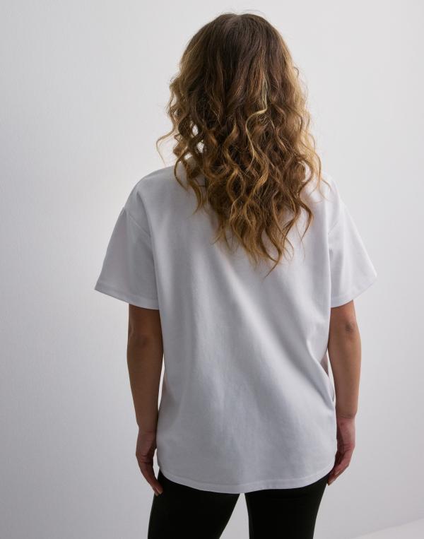 Pieces - Vit - Pcskylar Ss Oversized Tee Noos 