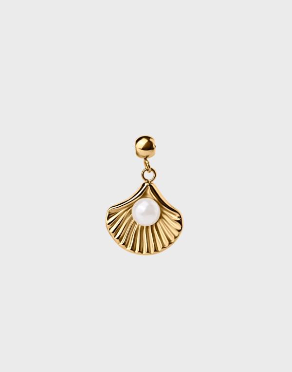 Muli Collection - Guld - Seashell Charm 