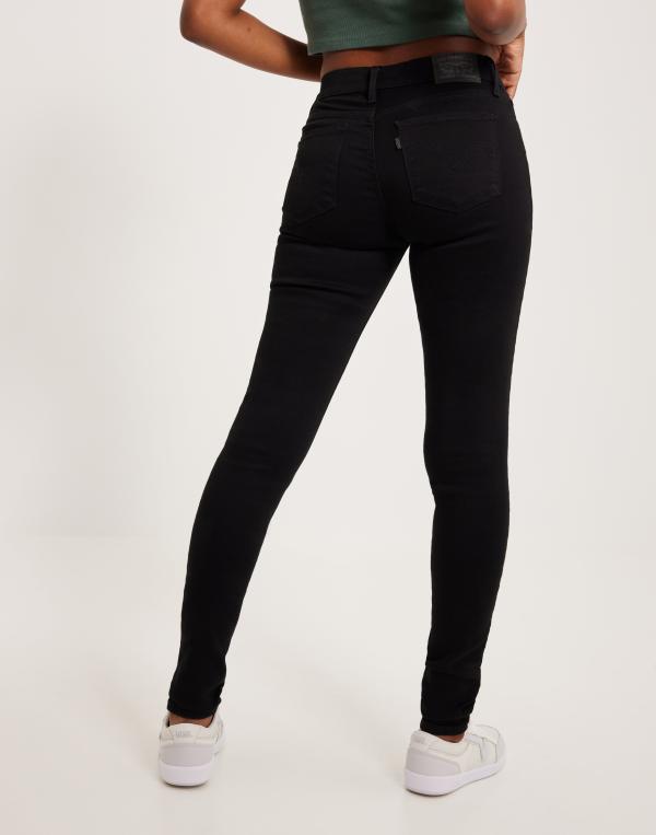 Levi's - Svart - 710 Super Skinny 