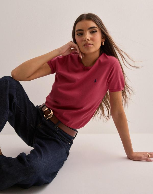 Polo Ralph Lauren - Röd - Ss Po-Short Sleeve-Pullover 
