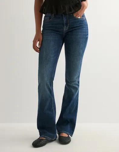 Vero Moda - Blå - Vmflash Mr Flared Jeans LI3110 Ga N 