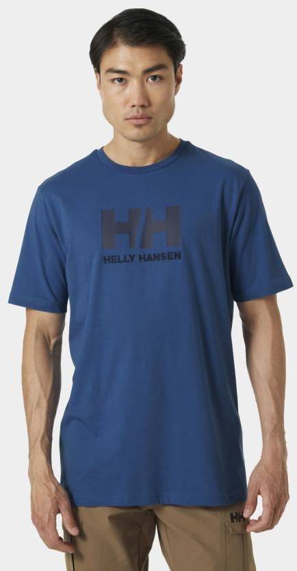 Hh Logo T-Shirt, 636 Azurite, M,  T-Shirts 