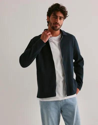 Only & Sons Onsnewkodyl Reg Zip Sweat Vd Tröjor med dragkedja Blå 