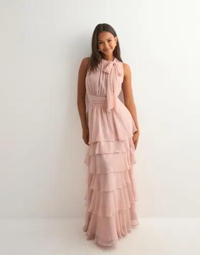 Neo Noir - Rosa - Marli Solid Chiffon Dress 