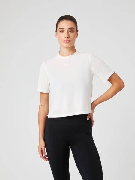 Björn Borg Borg Cropped T-shirt Vit, XXL 
