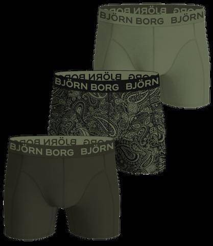 Björn Borg Bamboo Boxers 3-pack Grön, XXL 