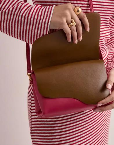 ATP ATELIER - Röd - Scarlino Nappa Pouch Bag 