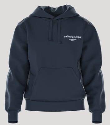 Björn Borg Borg Essential 1 Hoodie Marinblå, XXL 