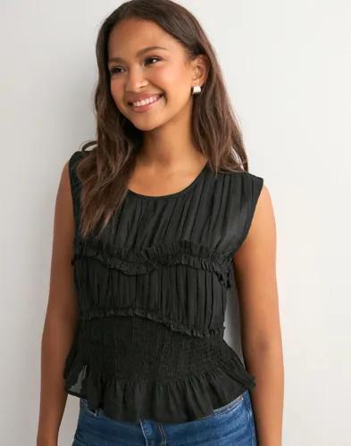 Neo Noir - Svart - Tiril S Voile Top 
