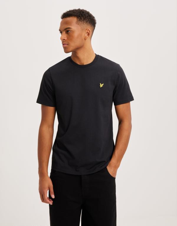 Lyle & Scott Plain T-Shirt Kortärmade t-shirts Svart 