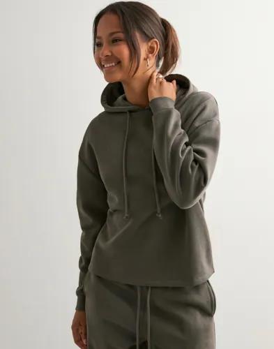 Pieces - Grå - Pcchilli Ls Hoodie Noos Bc 