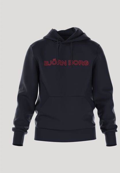 Björn Borg Borg Essential 3 Hoodie Marinblå, XXL 