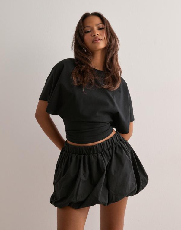 Nelly - Svart - Balloon Skirt 