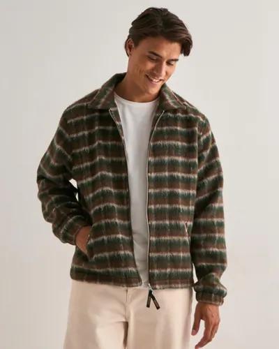 Woodbird WBYouth Fuzzy Jacket Vårjackor Rutigt/Randigt 