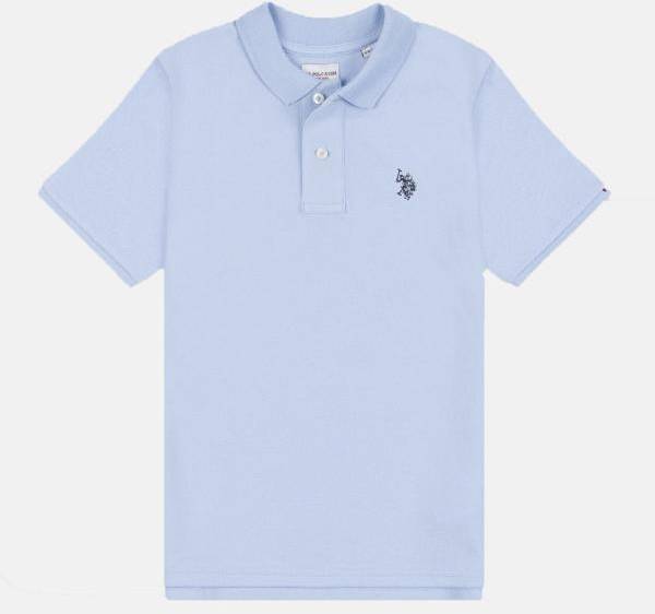 Dhm Pique Polo, Chambray Blue, 14-15,  Skjortor 