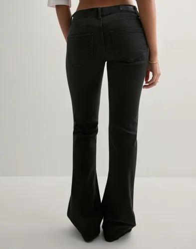 Only - Svart - Onlblush Lw Flared Dnm REA1099 Noos 