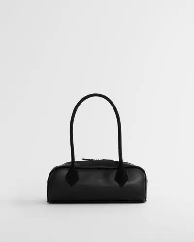 Nelly - Svart - The Perfect Pu Baguette Bag 