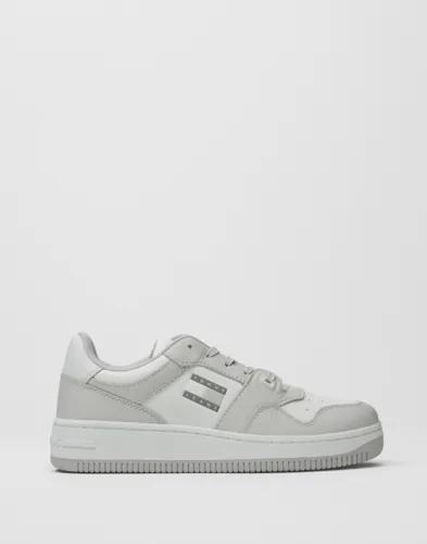 Tommy Jeans Tjm Retro Basket Cupsole Tumble Låga sneakers Grå 