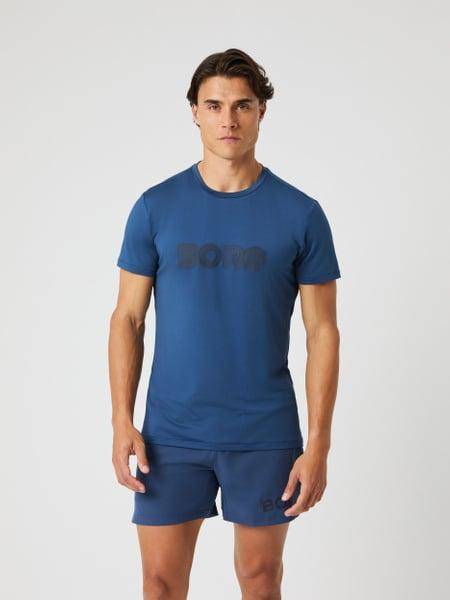 Björn Borg Borg Graphic T-shirt Blå, XXL 