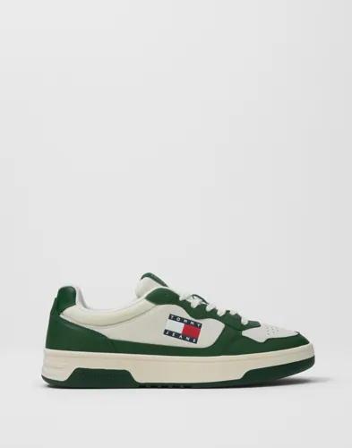 Tommy Jeans (New) Tjm Cupsole Leather Ess Låga sneakers Grön 